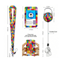Puzzle Lanyard with Card Holder and Clip - Your Capability Store