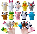 10 Piece Animal Puppet Set