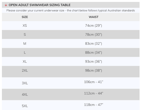 Adult Containment Swim Short - Black - Your Capability Store