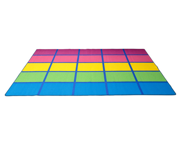 Rainbow Blocks Rug