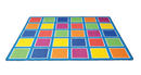 Colour Squares Placement Rug - 30 Squares - Your Capability Store