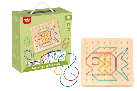 Creative Rubber Band Geoboard Pattern Puzzle Game - Your Capability Store