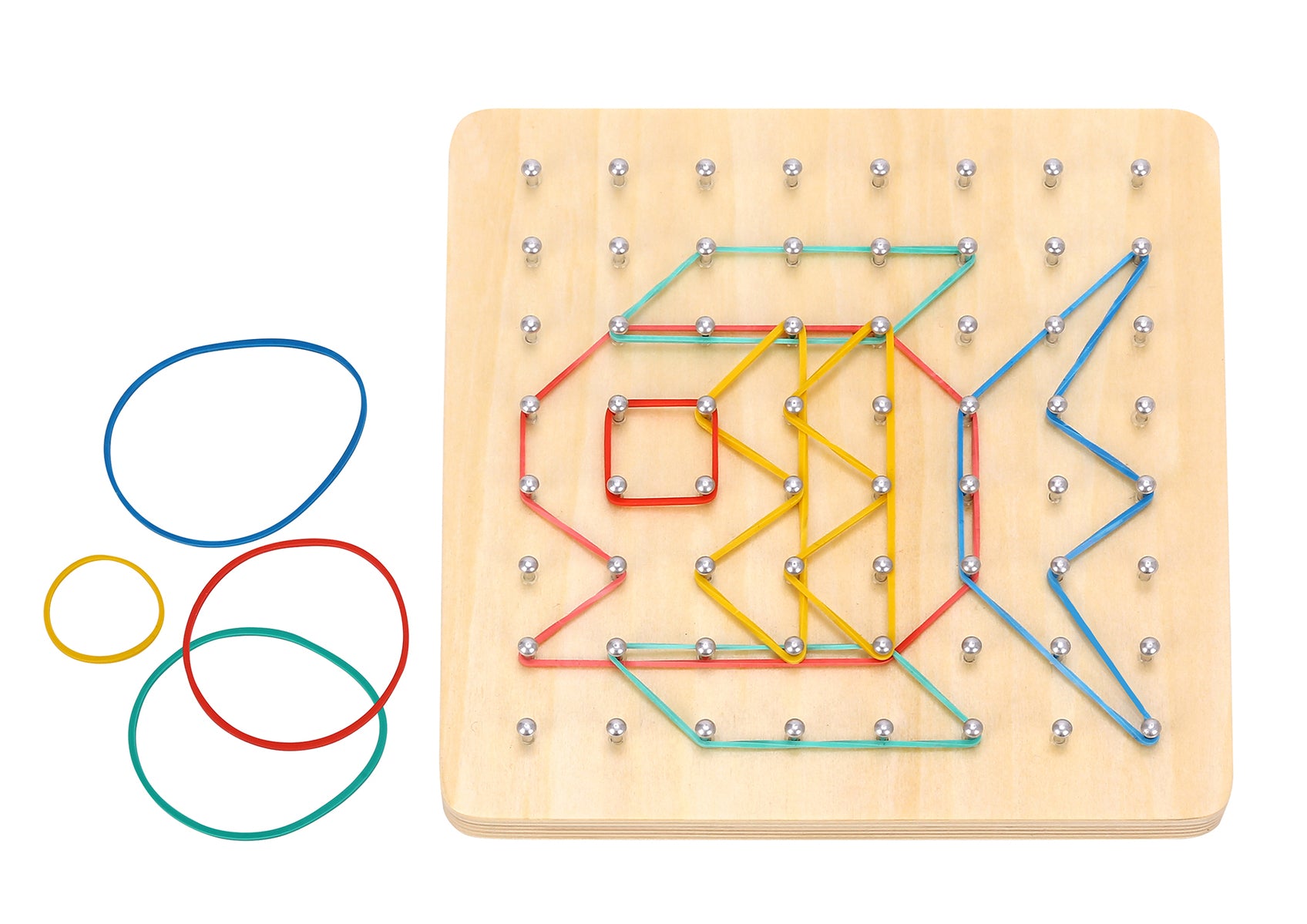 Creative Rubber Band Geoboard Pattern Puzzle Game - Your Capability Store