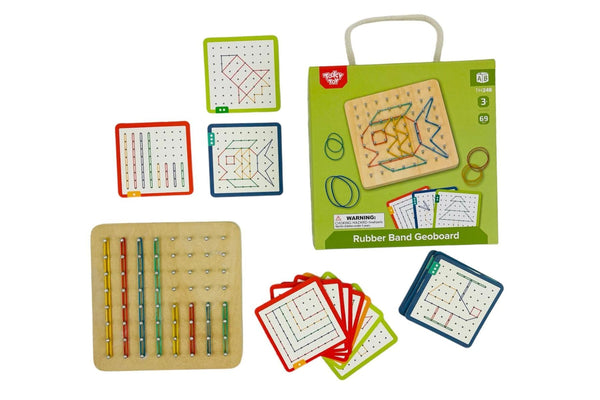 Creative Rubber Band Geoboard Pattern Puzzle Game
