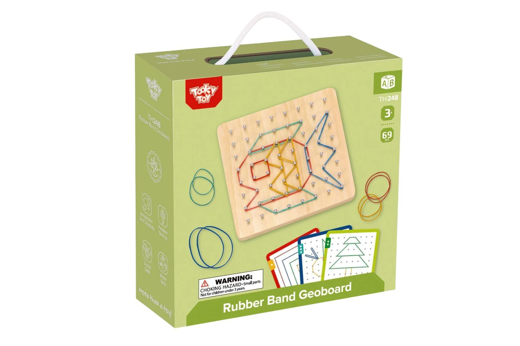 Creative Rubber Band Geoboard Pattern Puzzle Game - Your Capability Store