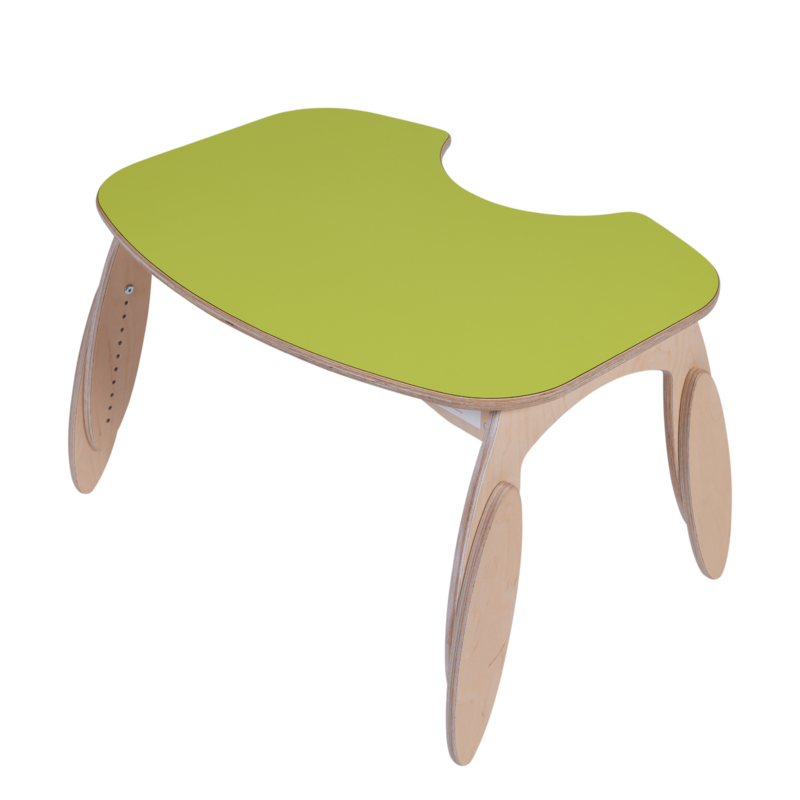 Juni Adjustable & Foldable Table Natural Top - 0