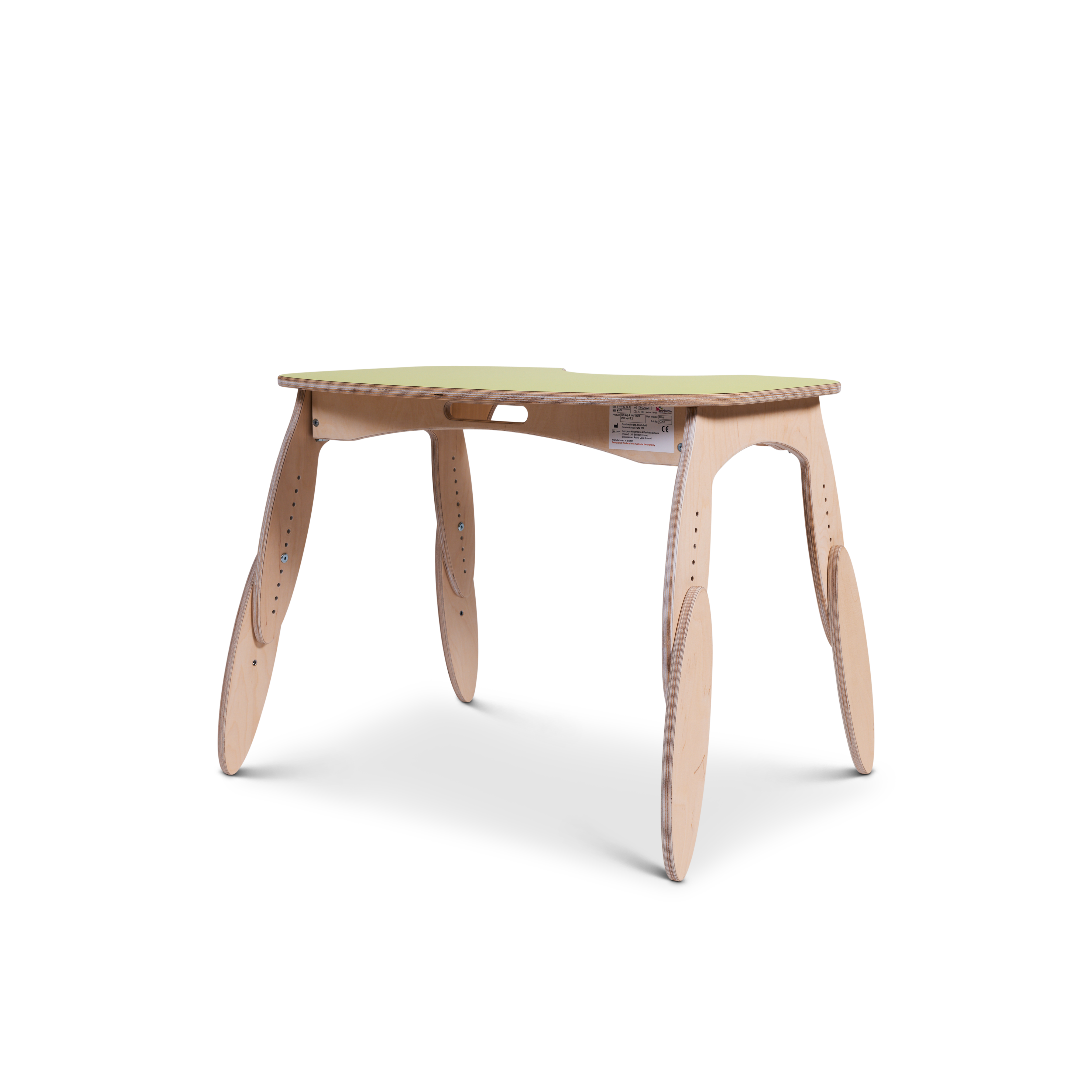 Juni Adjustable & Foldable Table Natural Top | Your Capability Store