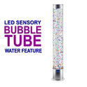 Bubble Tube Column Water Feature 120cm High – LED Sensory