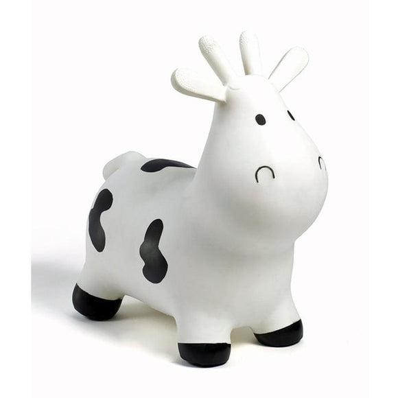 Happy Hopperz White Cow Bouncy Rider - Your Capability Store