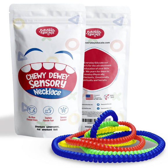 Chewy Dewey™ Sensory Necklace - (4 Pack) - Your Capability Store