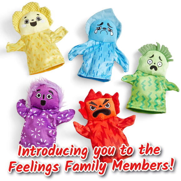 Feelings Family Hand Puppets - Your Capability Store