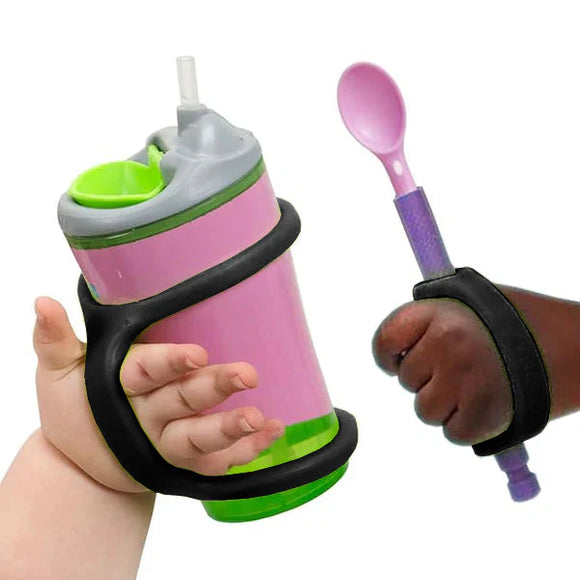 EaZyHold Baby Green Self-Feeding 2 Pack - Your Capability Store