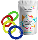 Chewy Dewey™ Sensory Bracelet - (4 Pack) - Your Capability Store