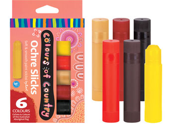 Slicks by Zart Colours of Country Ochre 6s - Your Capability Store