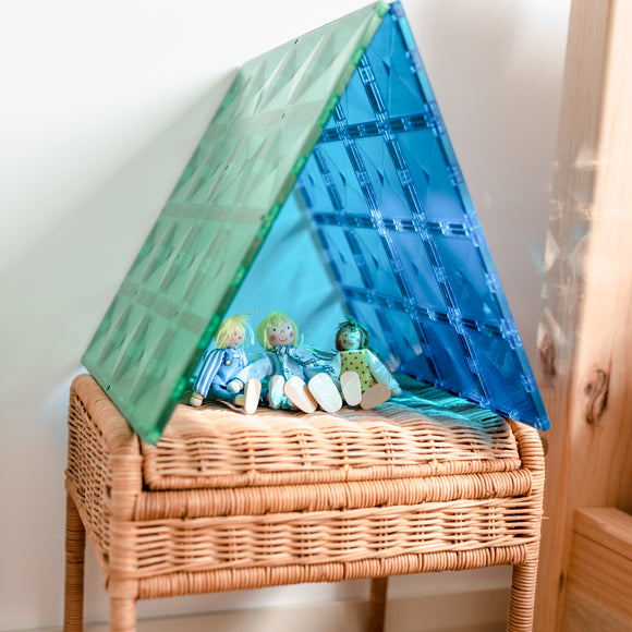 Rainbow Blue & Green Base Plate 2 pc - Your Capability Store