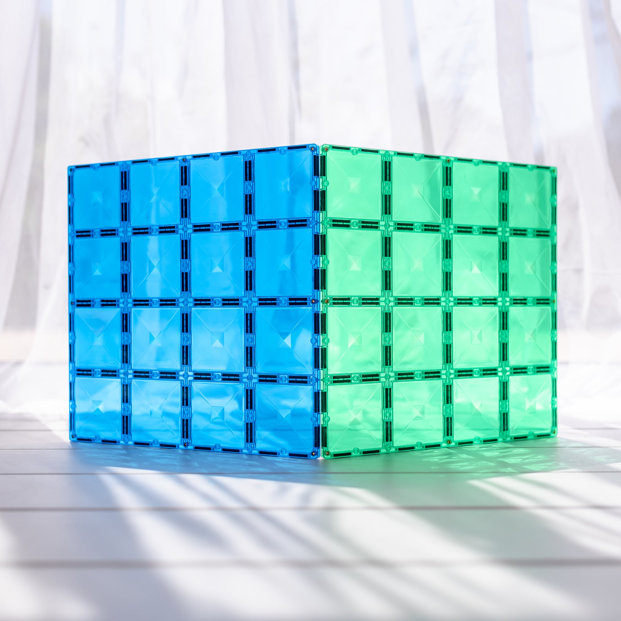 Rainbow Blue & Green Base Plate 2 pc - Your Capability Store