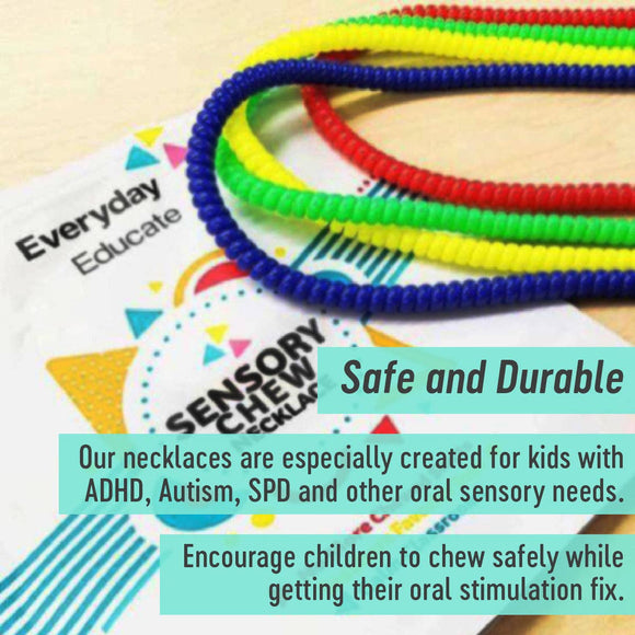 Chewy Dewey™ Sensory Necklace - (4 Pack) - Your Capability Store