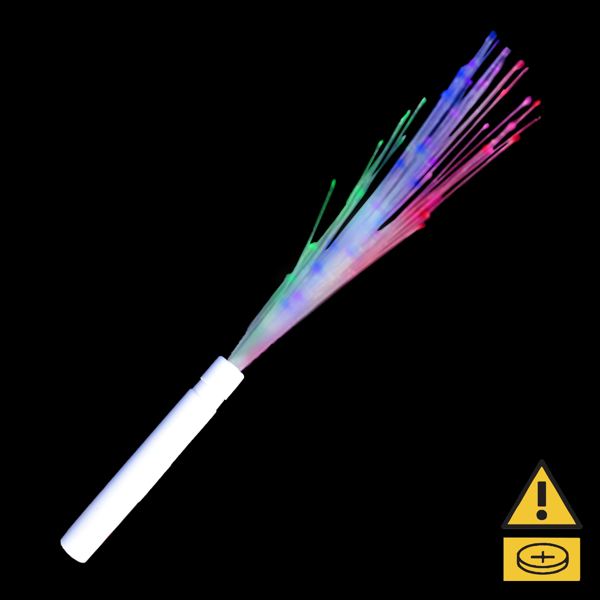 Fibre Optic Flashing Rainbow Wand - Your Capability Store