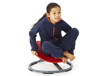 Carousel 56cm Diameter Plastic Seat Rubber Feet - Your Capability Store