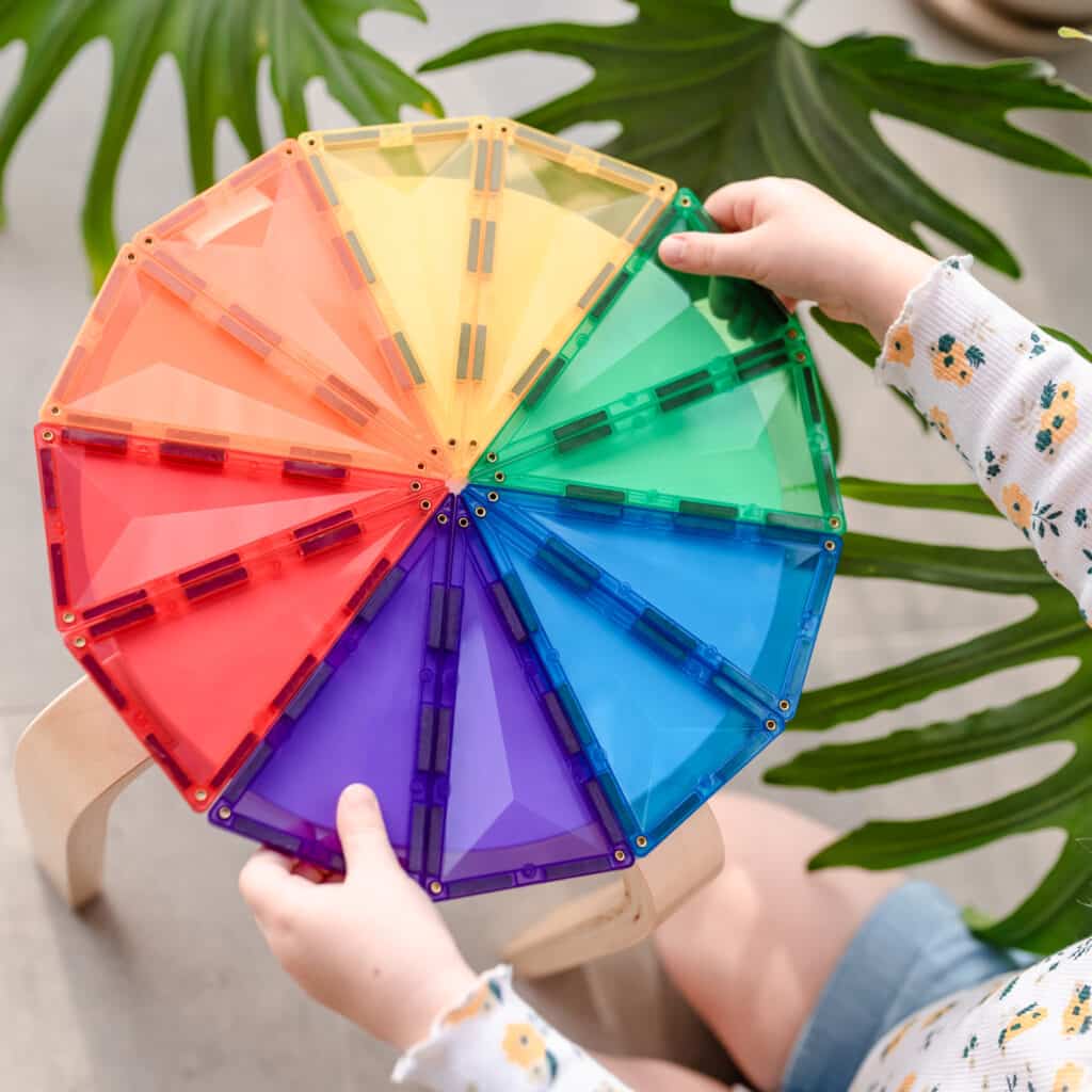 Rainbow Geometry Pack 30 pc - Your Capability Store