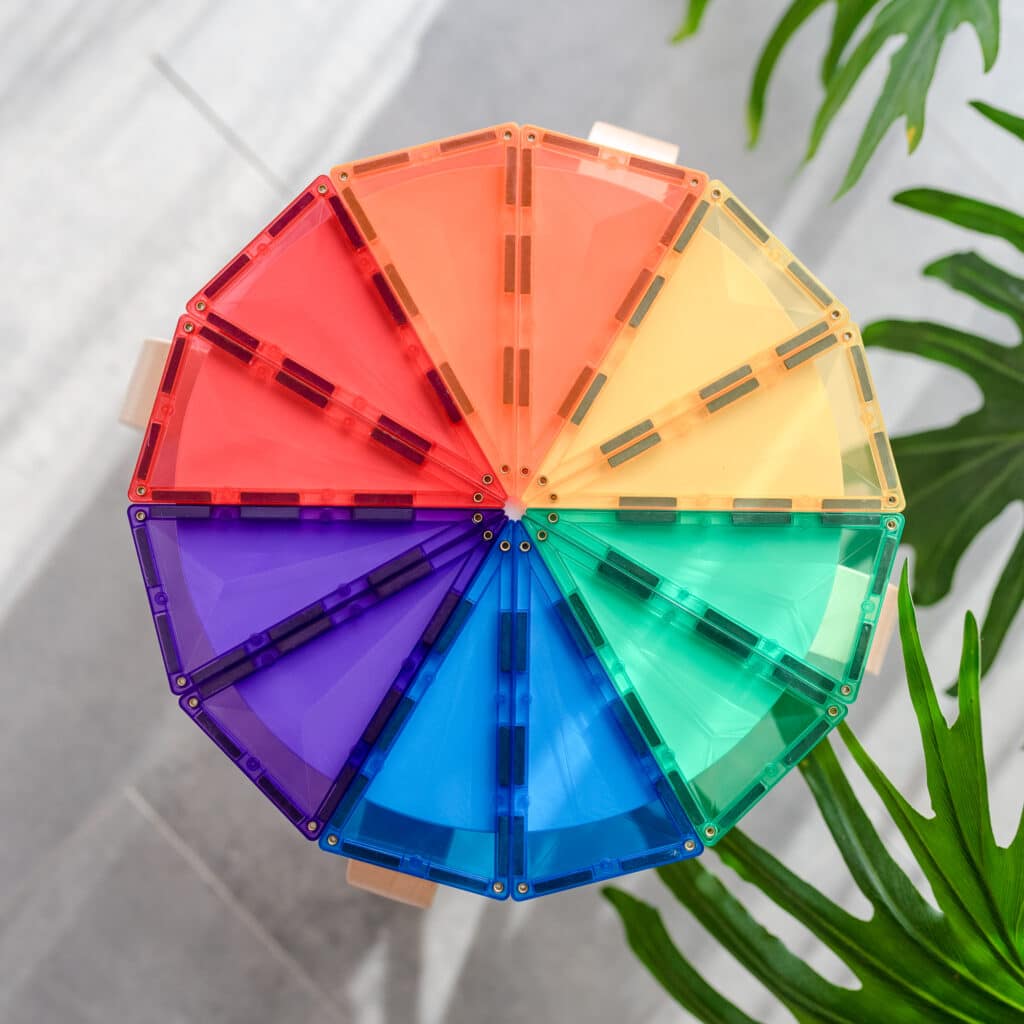 Rainbow Geometry Pack 30 pc - Your Capability Store