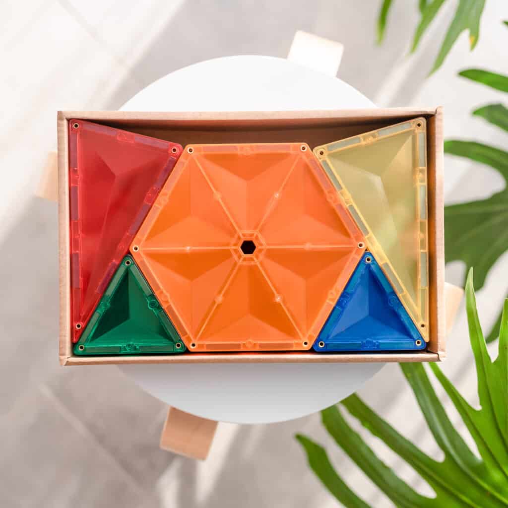 Rainbow Geometry Pack 30 pc - Your Capability Store