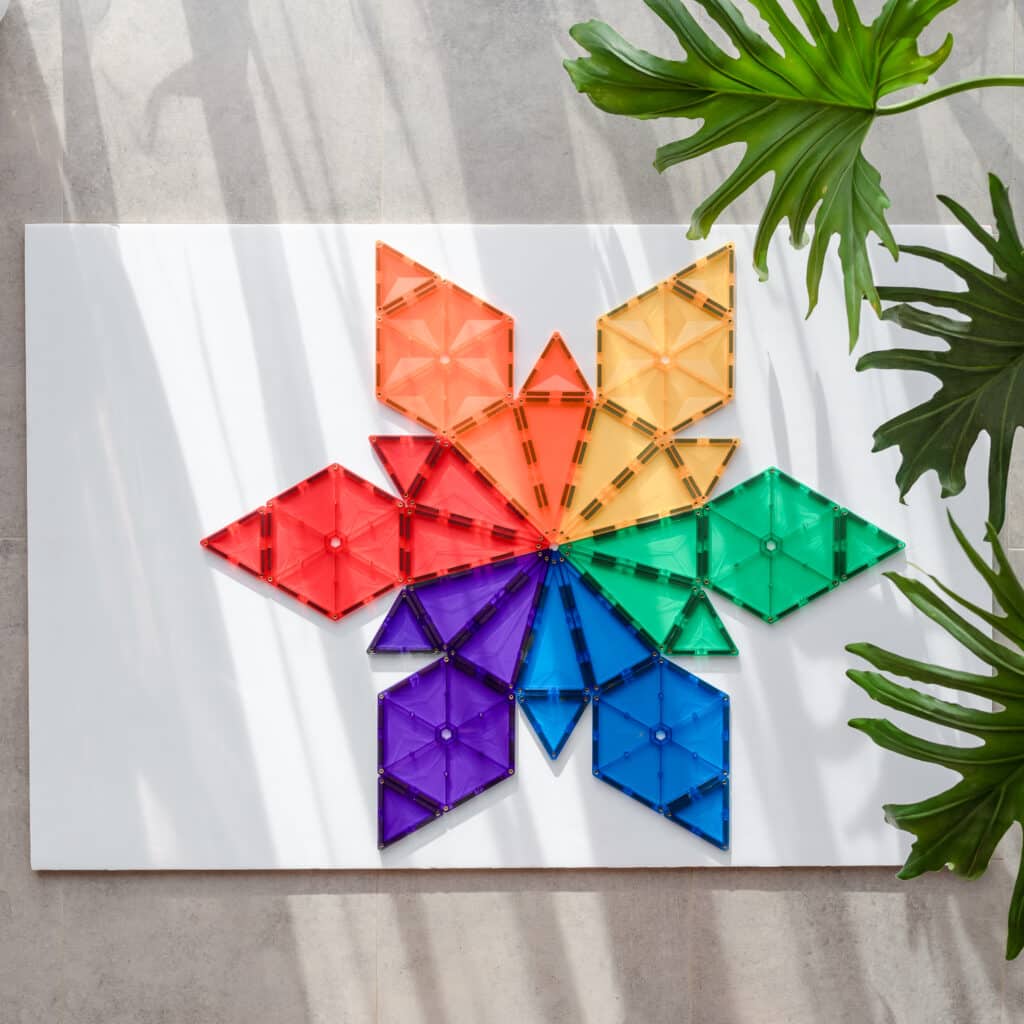 Rainbow Geometry Pack 30 pc - Your Capability Store