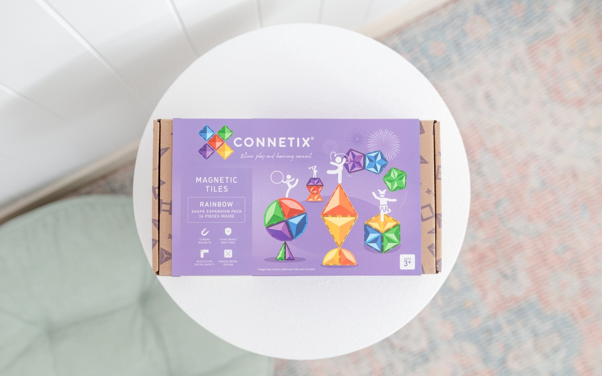 Rainbow Shape Expansion Pack 36 pc - Your Capability Store