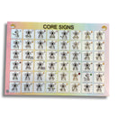 Key Word Signing Core Words Poster - A2 - Your Capability Store
