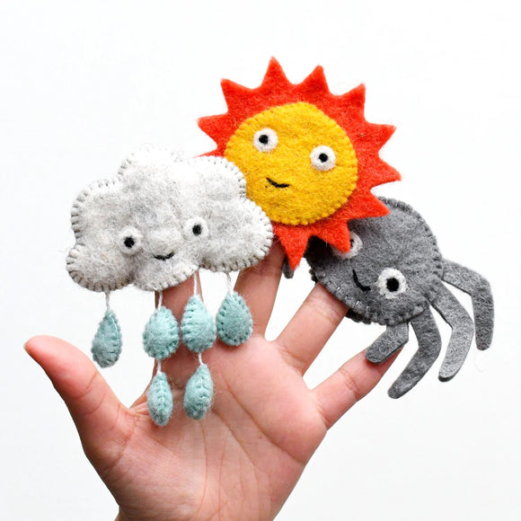 Incy Wincy Spider Finger Puppet Set - Your Capability Store