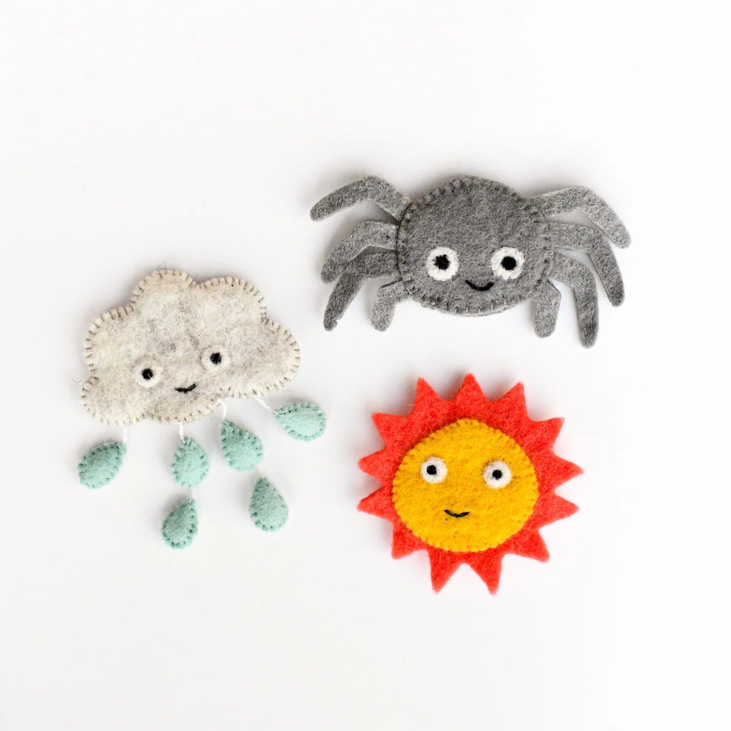 Incy Wincy Spider Finger Puppet Set - 0