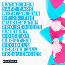 Earjobs™ MUSICMATE® PRO High Fidelity Music Ear Plugs - Your Capability Store