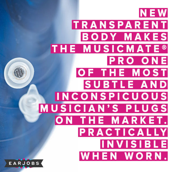 Earjobs™ MUSICMATE® PRO High Fidelity Music Ear Plugs - Your Capability Store