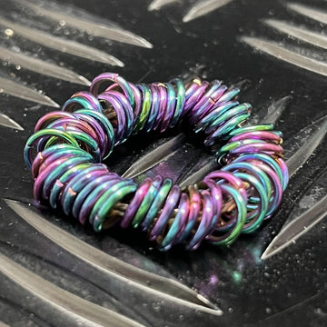 Kaiko Oil Slick Small Centipede Stainless Steel Fidget - Your Capability Store
