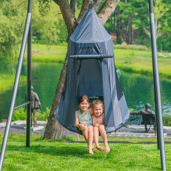 gobaplay Single Swing Set with Therapy Swing - Your Capability Store