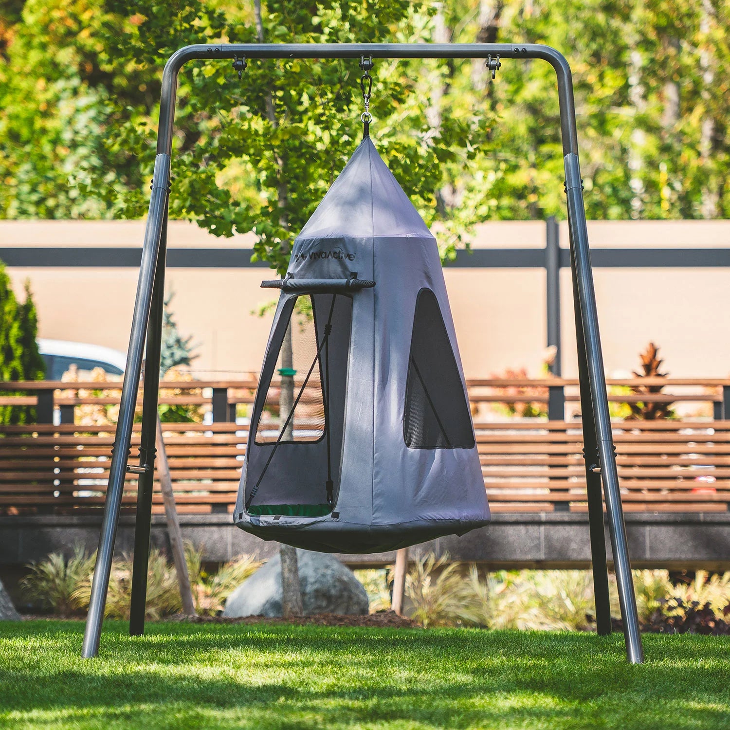 gobaplay Single Swing Set with Therapy Swing - Your Capability Store