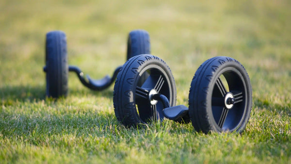 Springfree Trampoline Shifting Wheels