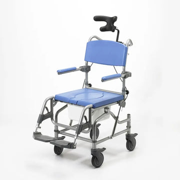 Deluxe Tilt in Space Shower Commode Chair