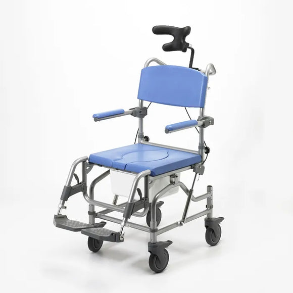 Deluxe Tilt in Space Shower Commode Chair