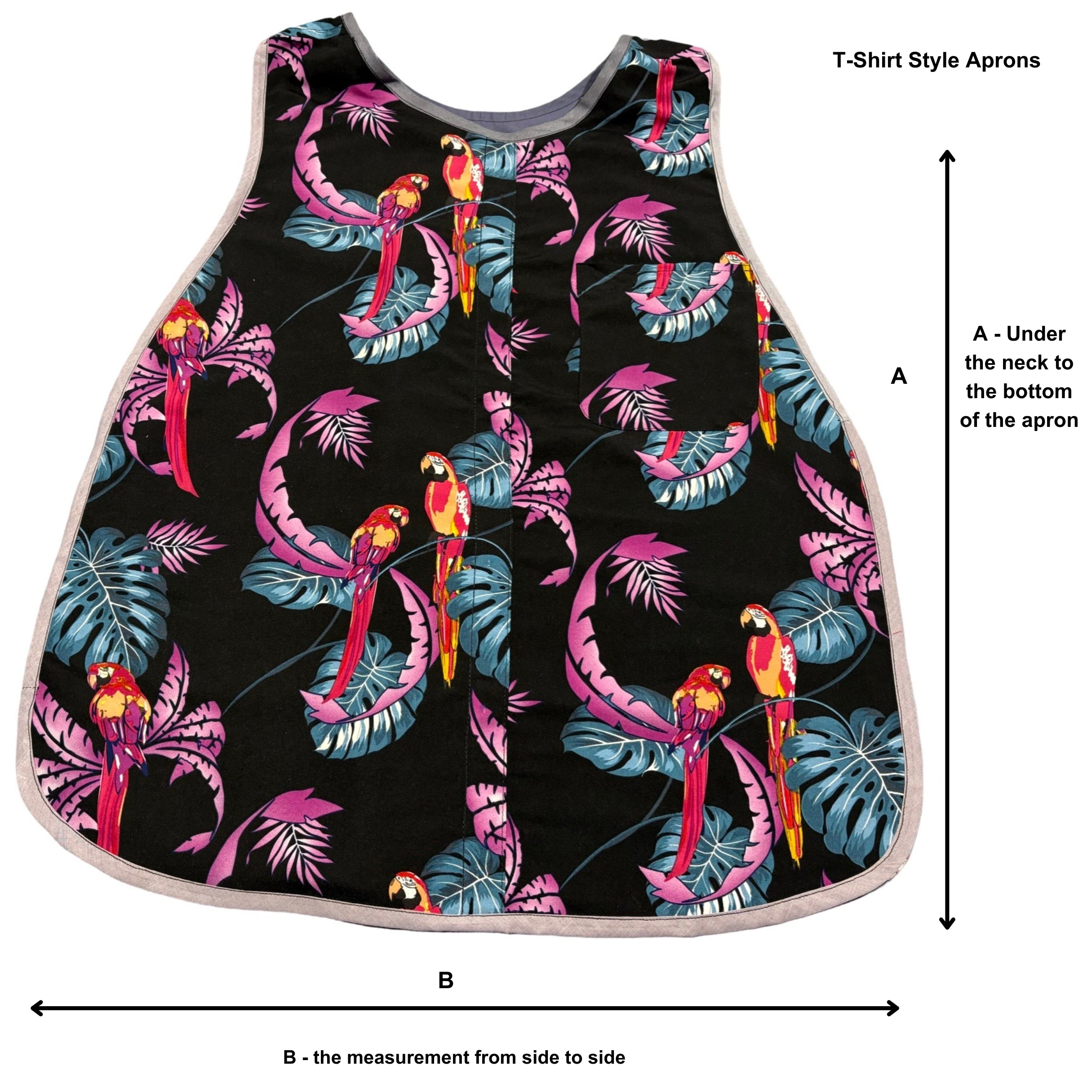 Adult T-Shirt Style Feeding Aprons - 0