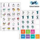 Weekly Routine Chart Set (flexible magnetic) - School Edition-2