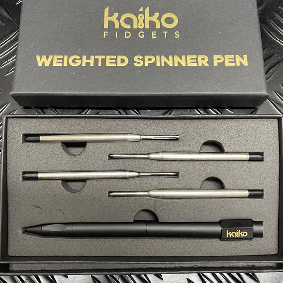 Weighted Spinner Pen with 4 refills - Your Capability Store