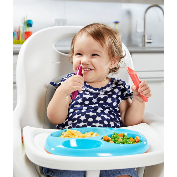 Jab Silicone Utensils - Coral/Purple - Your Capability Store