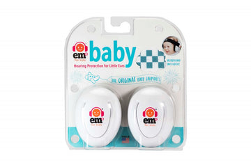 Ems Baby Earmuffs (White Headband) - Your Capability Store