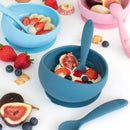 Brightberry Silicone Suction Bowl Set with Spoons - Your Capability Store
