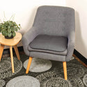 Conni Chair Pad Small - Charcoal