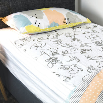 Conni Reusable Bed Pad - Aussie Animals - Your Capability Store