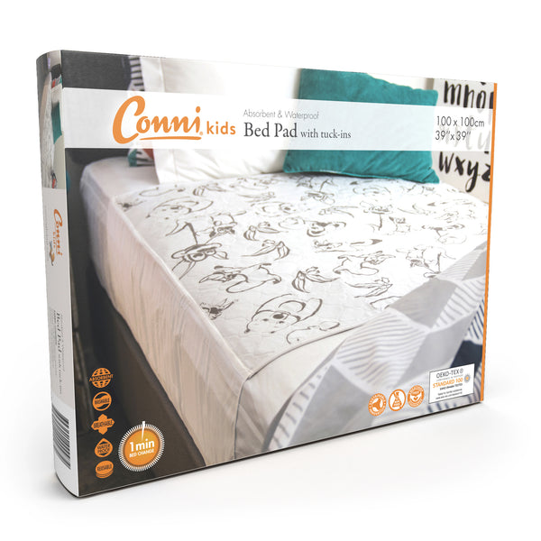 Conni Reusable Bed Pad Tuck-Ins - Aussie Animals