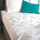 Conni Reusable Bed Pad Tuck-Ins - Aussie Animals - Your Capability Store