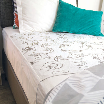 Conni Reusable Bed Pad Tuck-Ins - Aussie Animals - Your Capability Store